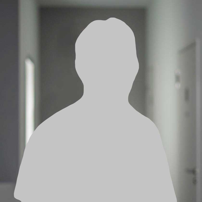 Silhouette einer Person